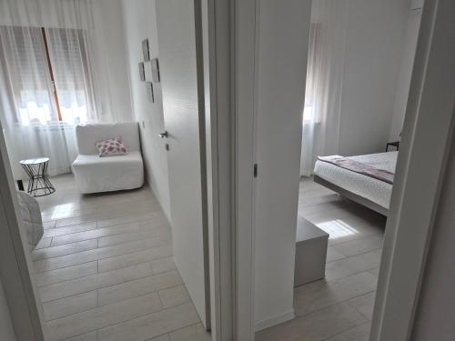 Ένα ή περισσότερα κρεβάτια σε δωμάτιο στο Casa sul Sentiero