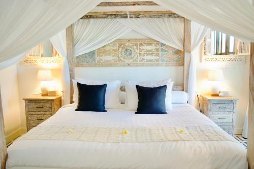 Ένα ή περισσότερα κρεβάτια σε δωμάτιο στο Dhauteya Villa