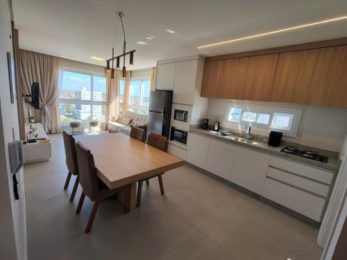 Køkken eller tekøkken på Praia e mar