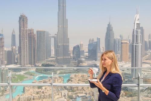 Full Burj Khalifa View New Year Fireworks - DAMAC Maison Distinction