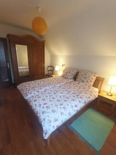 Postel nebo postele na pokoji v ubytování Room Algo