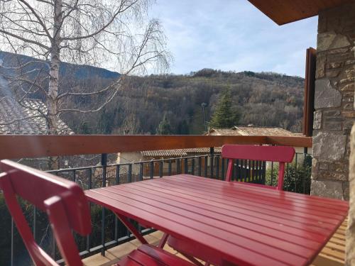 Nespecifikovaný výhled na hory nebo výhled na hory při pohledu z apartmánu