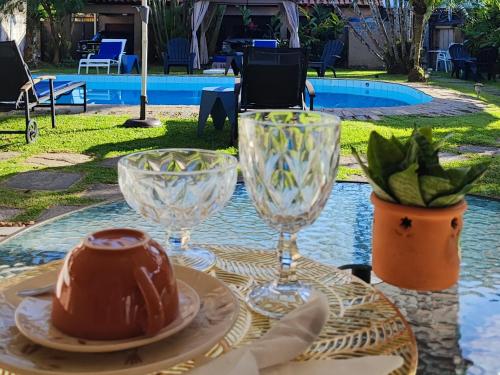 Πισίνα στο ή κοντά στο Pousada Mahalo