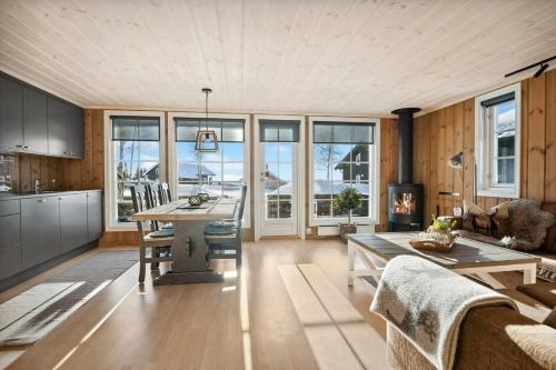 Χώρος καθιστικού στο Magical Winter Days At Sjusjøen