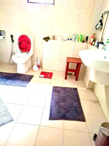 Koupelna v ubytování House 123