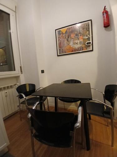 Ein Sitzbereich in der Unterkunft Milano Apartment - CarliHaus