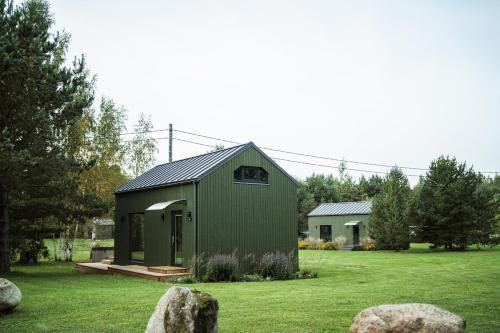 Zahrada ubytování Ciemzeres 2