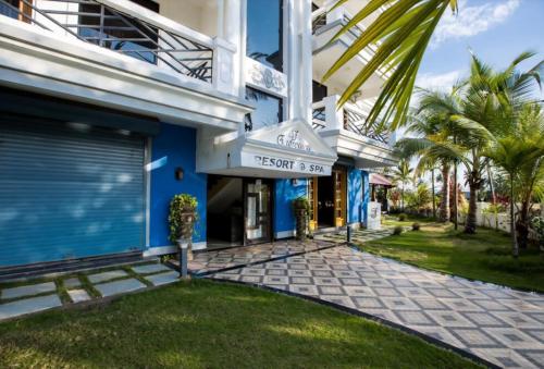 Κήπος έξω από το Eufregina Resort & Spa - South Goa