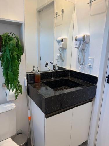 Køkken eller tekøkken på Vila Eco Barra AP 209