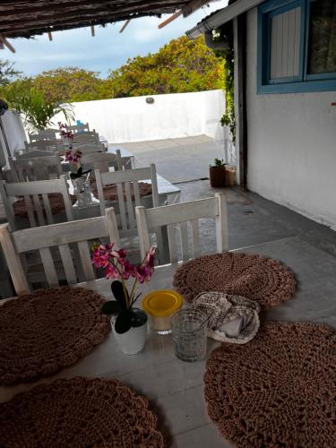 Balkón nebo terasa v ubytování Pousada Lua de Jeri