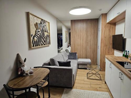 Una cocina o cocineta en CISZA i SPOKÓJ