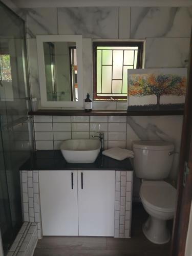 Koupelna v ubytování Quirky Tiny House