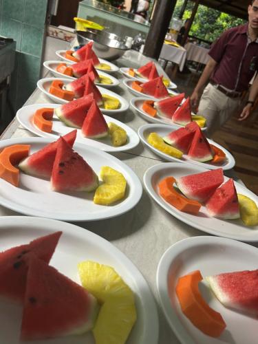 Jídlo v chaty nebo okolí