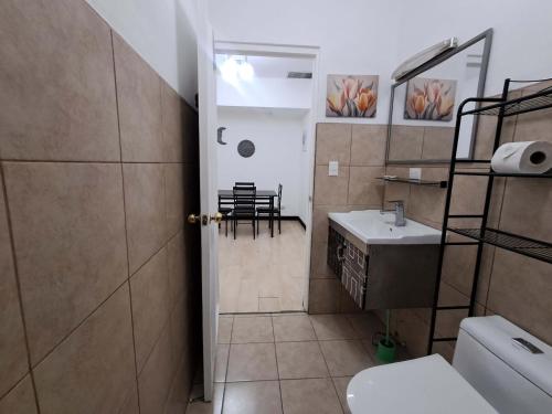 Koupelna v ubytování Apartahotel del Paseo