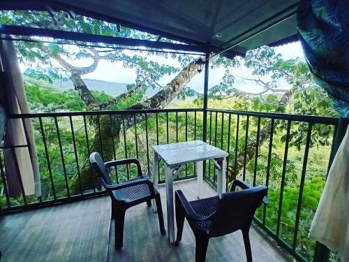 Balkón nebo terasa v ubytování Duni Hostel, Reserva Paway