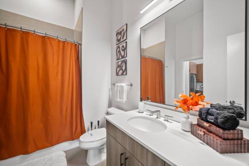 Et badeværelse på Haven Verde