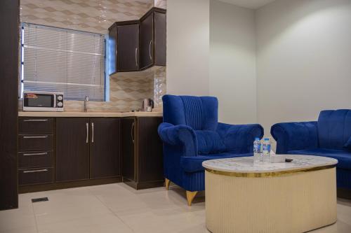 Dapur atau dapur kecil di شقق جوانة Joanna Serviced Apartments