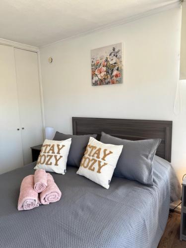 Кровать или кровати в номере Edificio Costa Herradura