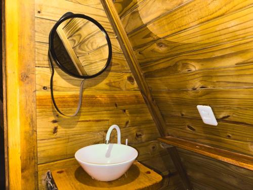 Ванная комната в cabana suiça