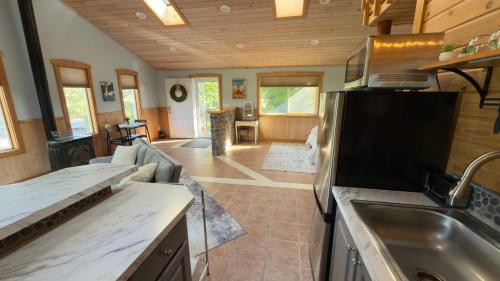 Η κουζίνα ή μικρή κουζίνα στο The Loft on Old Naches