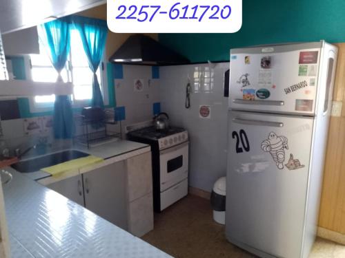 Køkken eller tekøkken på La casita de ramon