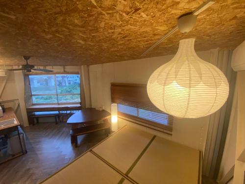 Postel nebo postele na pokoji v ubytování HB3B 小田原 港徒歩3分 2家族メゾネット和洋室 10名可 箱根板橋駅徒歩8分 早川駅徒歩7分 Odawara 3 min to port Two family maisonette for 10 Western rooms 8 min to Hakone Itabashi Station 7 min to Hayakawa Station