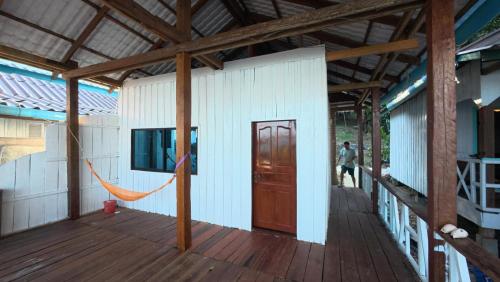 Et tv og/eller underholdning på Deja Vu Bungalows