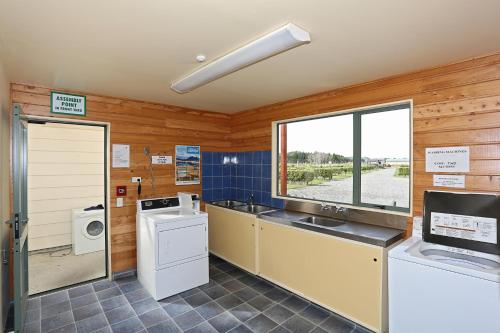 Køkken eller tekøkken på Tui Base Camp