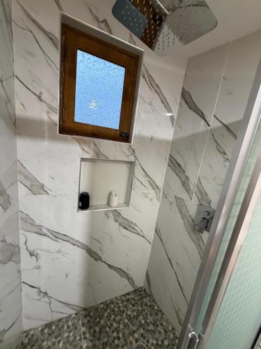 Ένα μπάνιο στο Cabañas lindo amanecer