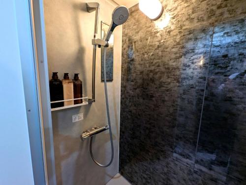 Koupelna v ubytování アミスタホテルアネックス