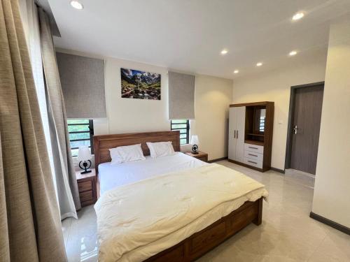 Ένα ή περισσότερα κρεβάτια σε δωμάτιο στο Unique Villa