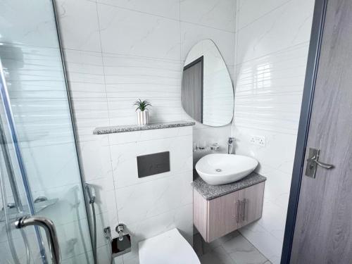 Ένα μπάνιο στο Unique Villa