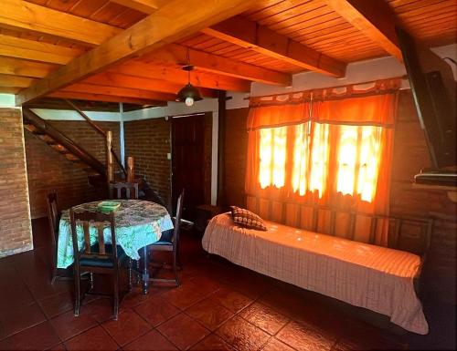 Χώρος καθιστικού στο Complejo Rey del Bosque