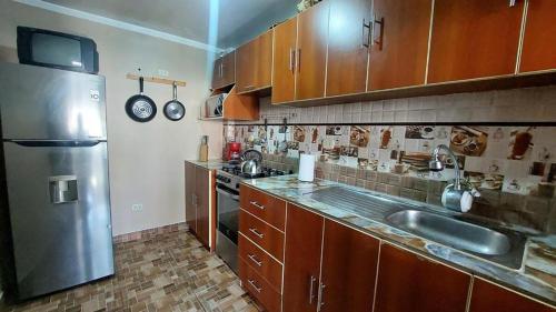 Η κουζίνα ή μικρή κουζίνα στο Sumaq Samay