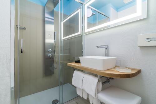 Koupelna v ubytování L'Ambasciata Hotel de Charme