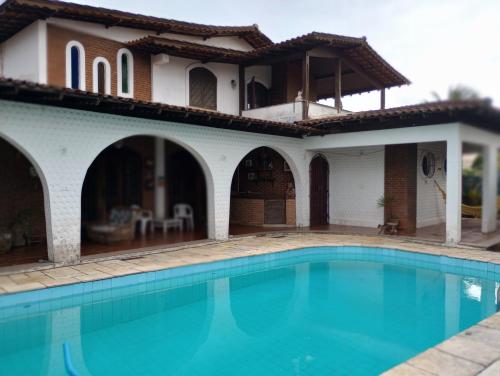 Swimmingpoolen hos eller tæt på Hostel Casa Azul