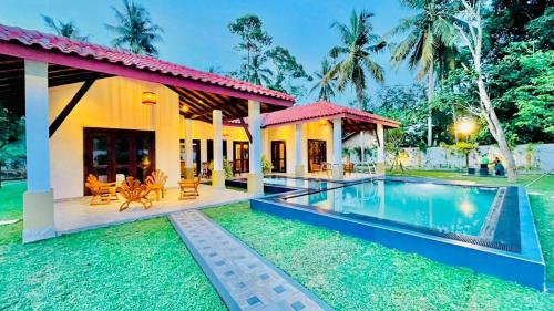 Bazén v ubytování Leo Villas nebo v jeho okolí