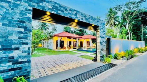 Budova, kde se bed and breakfast nachází