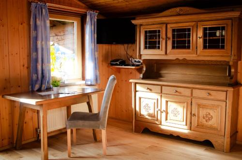 Η κουζίνα ή μικρή κουζίνα στο Grasreithof