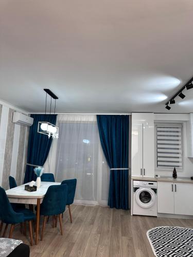 Η κουζίνα ή μικρή κουζίνα στο Apartament Diana