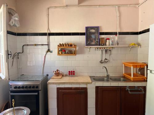 Køkken eller tekøkken på Maison Agama