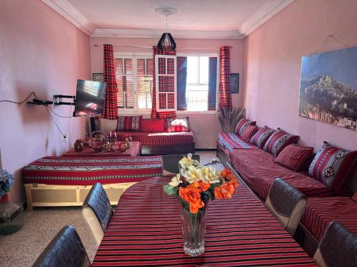 Et opholdsområde på Maison Agama