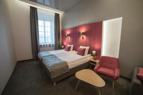 Postel nebo postele na pokoji v ubytování Hotel Arte