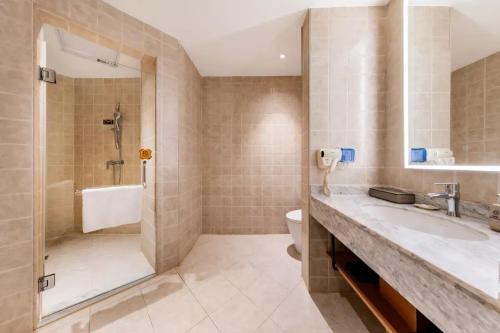 Ένα μπάνιο στο Jin Yi Chain Hotel Agricultural University Branch