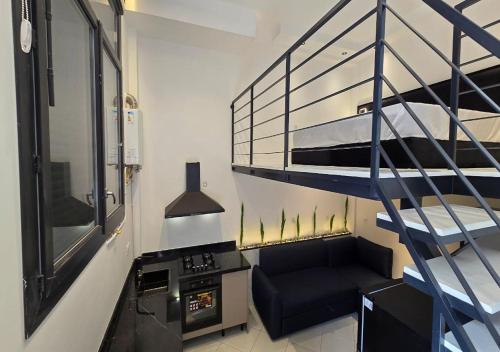 Posezení v ubytování Petit cocon moderne à Akid Lotfi