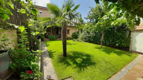 Zahrada ubytování La Huertina de Mateo