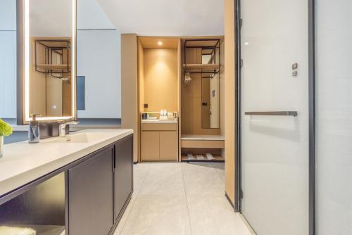 Koupelna v ubytování Jin Yi Youxuan Hotel Ulanqab Wanda Branch 2