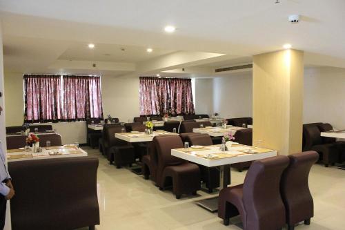 Et opholdsområde på Hotel Meridian Inn