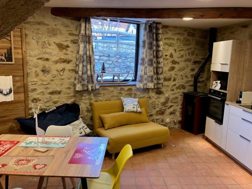 Køkken eller tekøkken på Maison Cal Canal