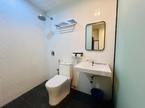 Ένα μπάνιο στο Orange Hotel Kota Kemuning @ Shah Alam